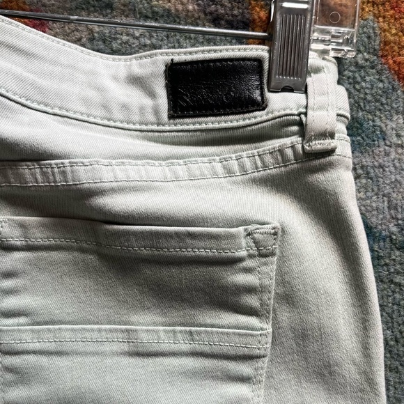 Dear John Light Blue Playback Cuffed Chopped Straight Leg Jeans - Picture 5 of 10